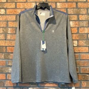 IZOD LONG SLEEVE GREY SHIRT